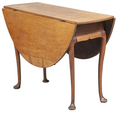 Lot 150 - Queen Anne Maple Drop-Leaf Table