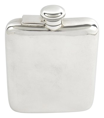 Lot 1021 - American Sterling Silver Flask