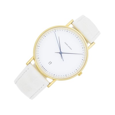 Lot 9 - Henning Koppel for Georg Jensen Gold Wristwatch, Ref. 1318
