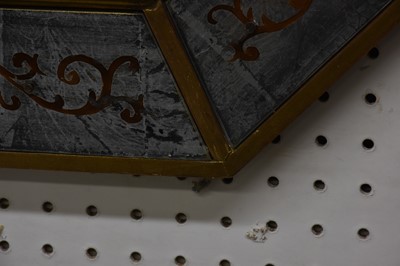 Lot 355 - Venetian Giltwood and Églomisé Border Glass Mirror