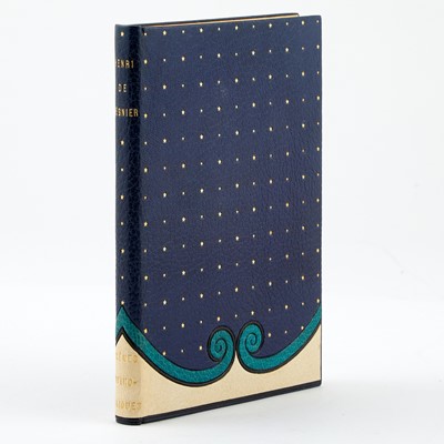 Lot 248 - Charming binding by Huser on Henri de Regnier's Scenes Mythologiques