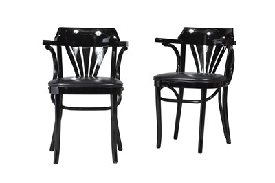 Lot 84 - Pair of L&B Bentwood Armchairs