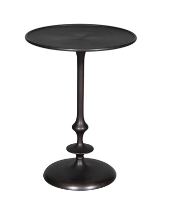 Lot 156 - "Tigarah" Black Patinated Metal Side Table