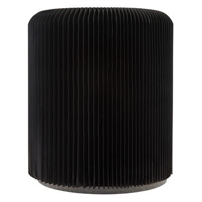 Lot 179 - Contemporary Black Paper and Felt Stool by Molo Design