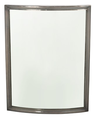 Lot 187 - Contemporary Patinated Metal Convex Mirror
