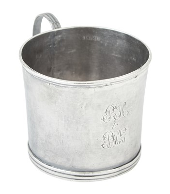 Lot 601 - Paul Revere Jr. American Colonial Silver Cup