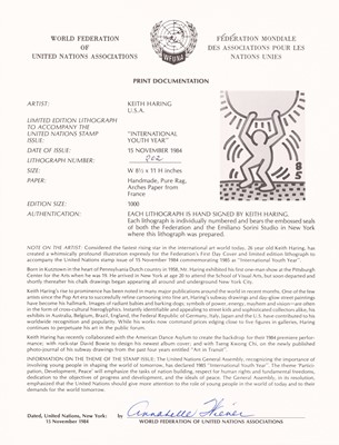 Lot 194 - Keith Haring (American b.1958-d.1990)