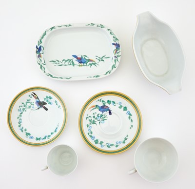 Lot 338 - Hermès Les Toucans Pattern Porcelain Dinner