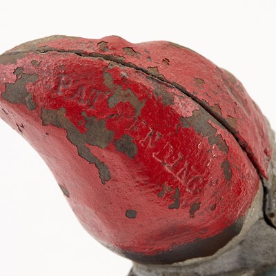 Lot 111 - Two Painted Cast Iron Gnome Door Stops