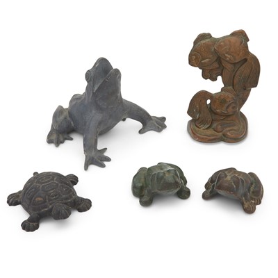 Lot 168 - Group of Five Cast Iron Door Stops