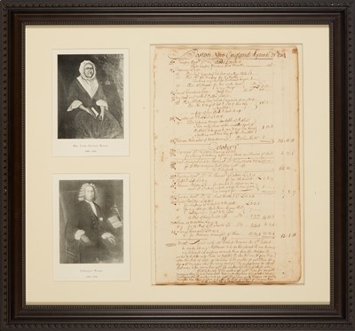 Lot 46 - Making rum in Boston in 1734
