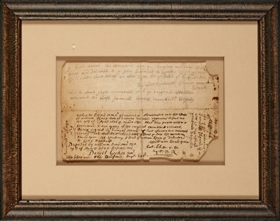 Lot 17 - Signed by a character in The Crucible