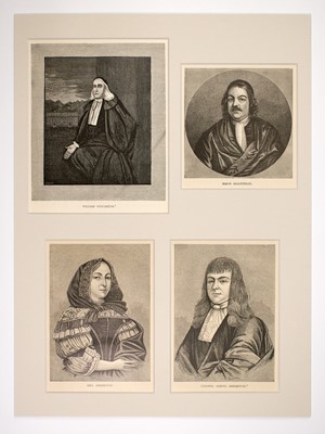Lot 22 - Signed by the Chief Justice of the Court of Oyer and Terminer in the Salem Witch Trials