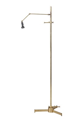 Lot 148 - Angelo Lelii for Arredoluce Brass Easel Floor Lamp