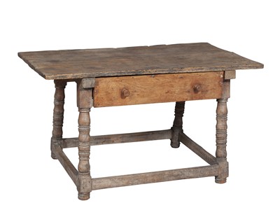 Lot 185 - Castillian Style Oak "Mesa Tocinera" Table