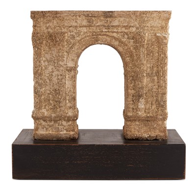 Lot 169 - Grand Tour Style Composition Model of a Roman Triumphal Arch