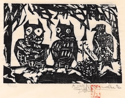 Lot 119 - Shiko Munakata (1903-1975)