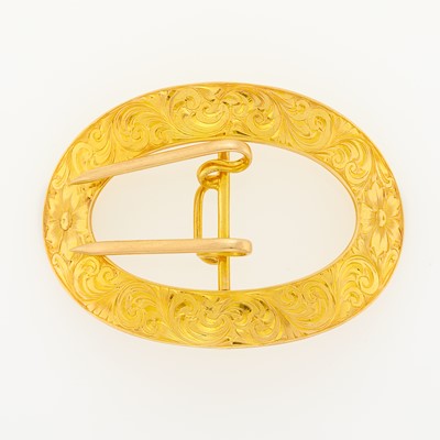 Lot 1149 - Antique Gold Buckle