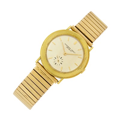 Lot 1096 - Audemars Piguet Gold Watch with Rose Gold and Metal Expandable Bracelet
