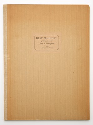Lot 295 - Magritte and Jouffroy's Aube à l'antipode, with the seven signed and lettered etchings
