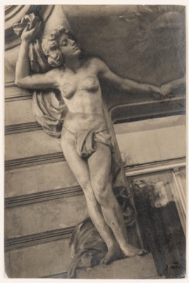 Lot 3063 - Jaromir Funke. Store sign, Prague, 1944