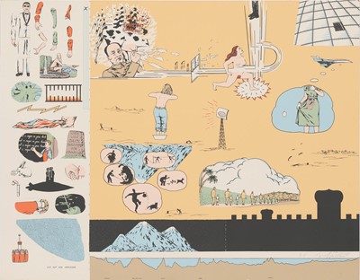 Lot 666 - Öyvind Fahlström (1928-1976)