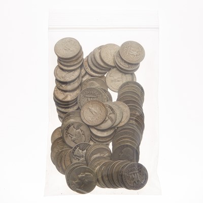 Lot 1081 - United States Silver Quarters