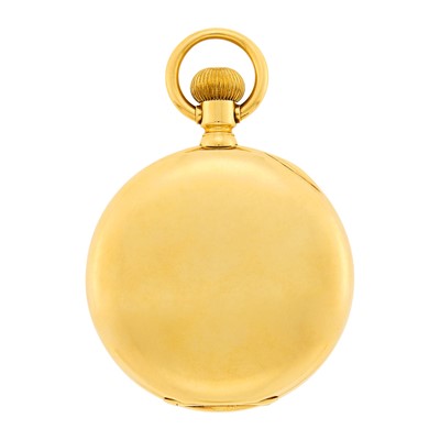 Lot 105 - Patek Philippe Gold Hunting Case Pocket Watch