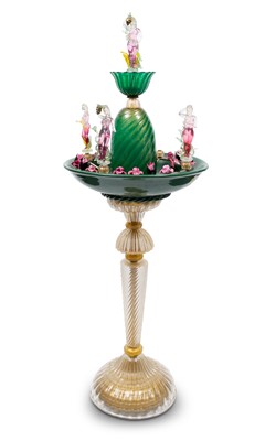 Lot 160 - Murano Blown Glass Fountain