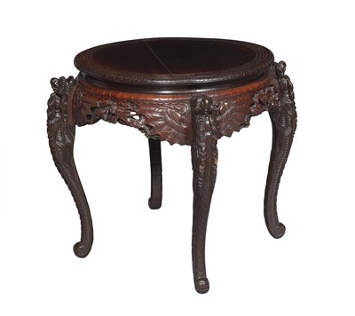 Lot 84 - A Japanese Export Wood Table