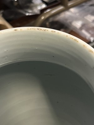 Lot 337 - A Large Pair of Chinese Blue and White Porcelain Covered Jars