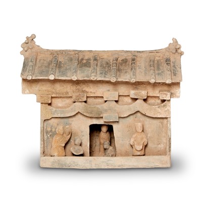 Lot 158 - A Chinese Pottery Model of a House