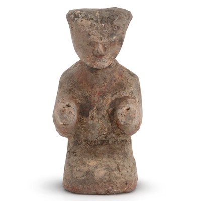 Lot 156 - A Chinese Pottery Figure