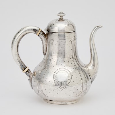 Lot 1140 - French Silver Bachelor's Teapot