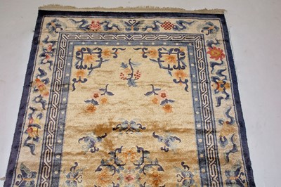 Lot 418 - Silk Chinese Rug