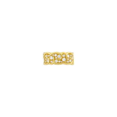 Lot 88 - Marina B Gold and Diamond Band Ring
