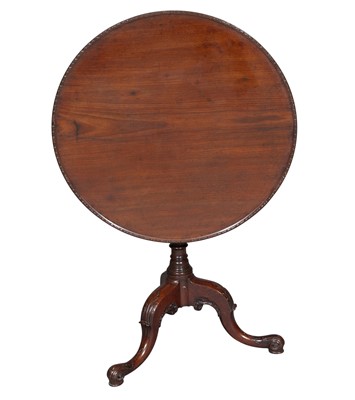 Lot 118 - George III Mahogany Tripod Table
