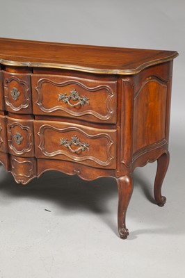 Lot 371 - Baker Provincial Louis XV Style Stained Wood Commode