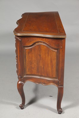 Lot 371 - Baker Provincial Louis XV Style Stained Wood Commode
