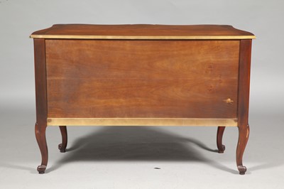 Lot 371 - Baker Provincial Louis XV Style Stained Wood Commode
