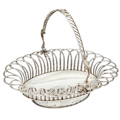 Lot 14 - George III Sterling Silver Cake Basket