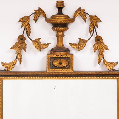 Lot 314 - George III Style Parcel Gilt Mirror