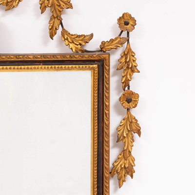Lot 314 - George III Style Parcel Gilt Mirror