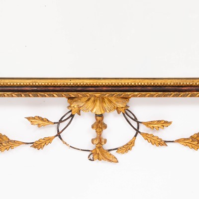 Lot 314 - George III Style Parcel Gilt Mirror