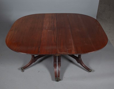 Lot 306 - Regency Mahogany Extension Dining Table