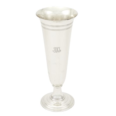 Lot 217 - Tiffany & Co. Sterling Silver Vase