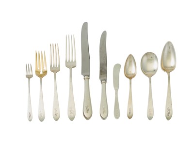 Lot 174 - Gorham Sterling Silver "Old Colonial" Pattern Flatware Service