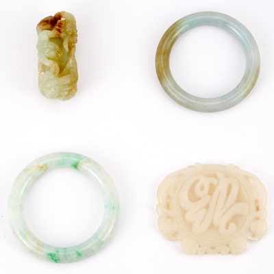 Lot 481 - Four Chinese Jade Carvings