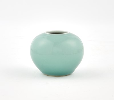 Lot 652 - A Chinese Celadon Glazed Porcelain Water Pot