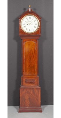 Lot 349 - Scottish Mahogany Tallcase Clock